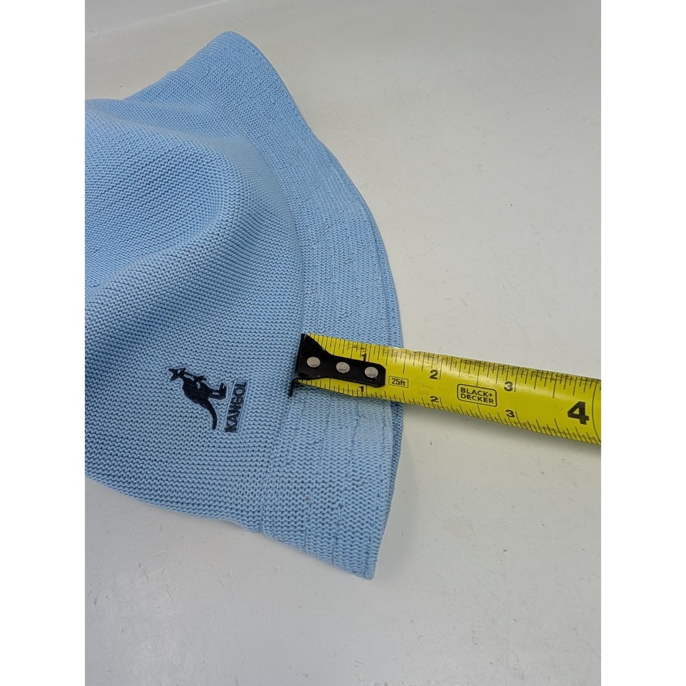 Kangol Unisex Tropic Bin Bucket Hat Cap Blue Size Large Men Women VTG Rap - Picture 9 of 11